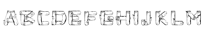 Timbers Font UPPERCASE