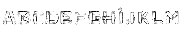 Timbers Font LOWERCASE