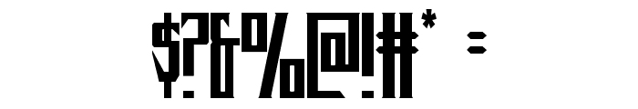 Timberwolf Regular Font OTHER CHARS