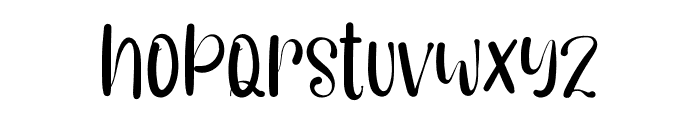 TimeToValentineRegular Font LOWERCASE