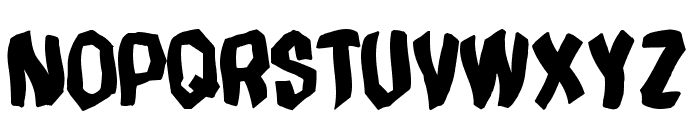 Timebomb Font LOWERCASE