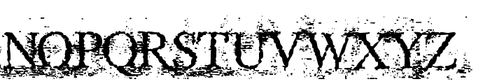 Timuz  Roman Font UPPERCASE