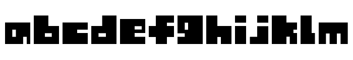 Tiny Box BlackBitA8 Font LOWERCASE