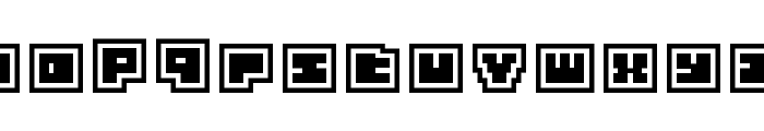 Tiny Box CollageBitA12 Font LOWERCASE