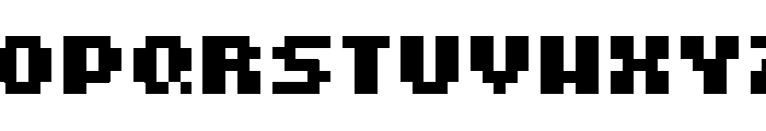 Tiny and Chunky Regular Font LOWERCASE
