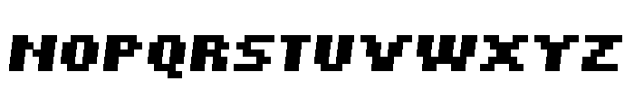 Tiny5 Duo Italic Font UPPERCASE