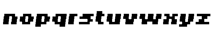 Tiny5 Duo Italic Font LOWERCASE