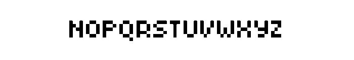 TinyUnicode Font UPPERCASE