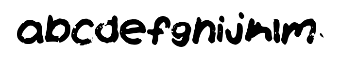 TinyWeed Font LOWERCASE