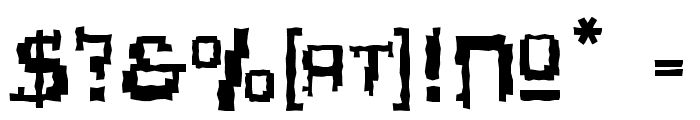 Tipi Archaic Font OTHER CHARS