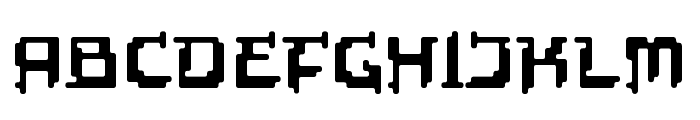 Tipi Electric Font UPPERCASE
