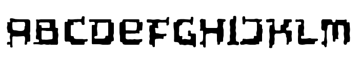 Tipi Organic Font LOWERCASE