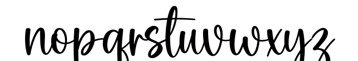 Tiramisu Font LOWERCASE