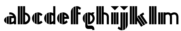 Titanick Display NF Font LOWERCASE