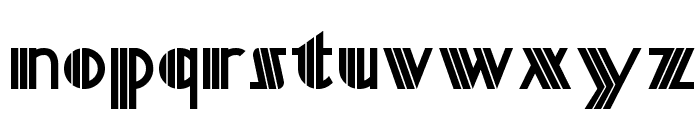 Titanick Display NF Font LOWERCASE