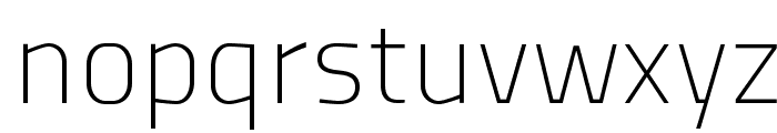 TitilliumTitle20 Font LOWERCASE