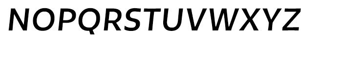 Tikal Sans Bold Italic Font UPPERCASE