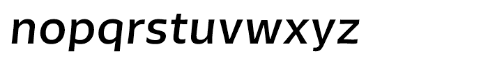 Tikal Sans Bold Italic Font LOWERCASE