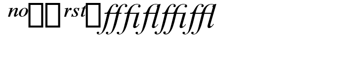 Times New Roman Expert Italic Font UPPERCASE