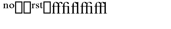 Times New Roman Expert Font UPPERCASE