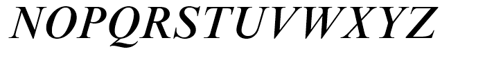 Times New Roman Medium Italic Font UPPERCASE