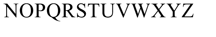 Times New Roman PS Cyrillic Regular Font UPPERCASE