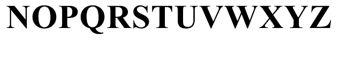 Times New Roman PS Greek Bold Font UPPERCASE