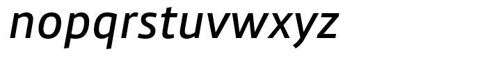 Tipperary eText Semibold Italic Font LOWERCASE