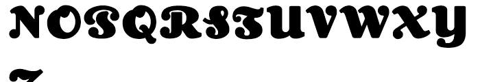Titanschrift Regular Font UPPERCASE