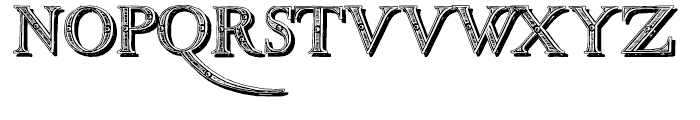 Titivilus White Font UPPERCASE