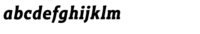 Titla Brus Condensed Bold Italic Font LOWERCASE
