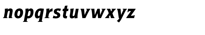 Titla Condensed Bold Italic Font LOWERCASE