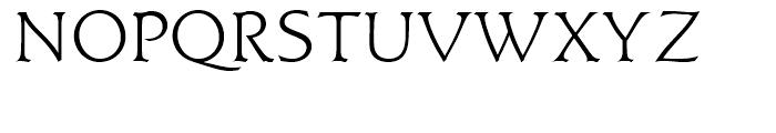 Titus Light Font UPPERCASE