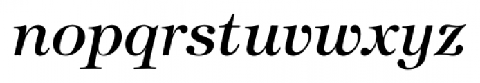 Tipton Medium Italic Font LOWERCASE