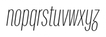 Titular Alt Light Italic Font LOWERCASE