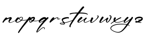 Tialmons Italic Font LOWERCASE