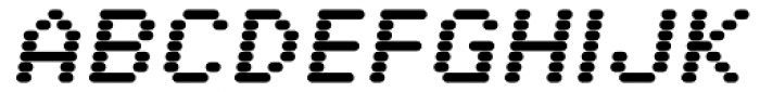 Tickee ExtraBold Oblique Font UPPERCASE