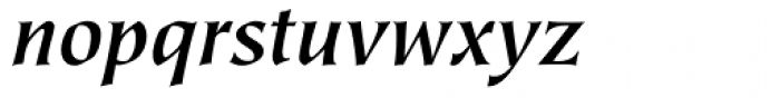 Tiepolo Bold Italic Font LOWERCASE
