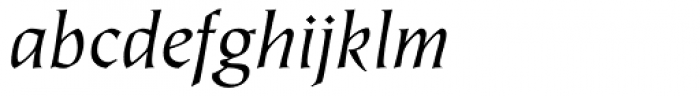 Tiepolo Book Italic Font LOWERCASE