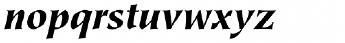 Tiepolo Std Black Italic Font LOWERCASE