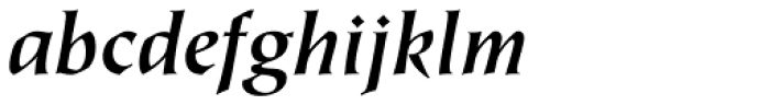 Tiepolo Std Bold Italic Font LOWERCASE