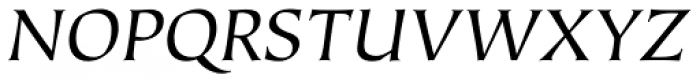Tiepolo Std Book Italic Font UPPERCASE