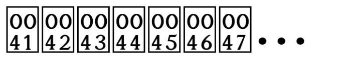 Tifinagh One Bold Font UPPERCASE