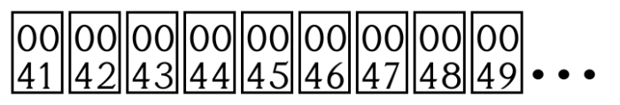 Tifinagh One Regular Font UPPERCASE