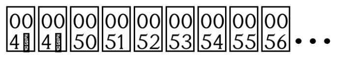 Tifinagh One Regular Font UPPERCASE