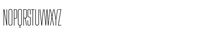 Tighten -Extra Light Font UPPERCASE