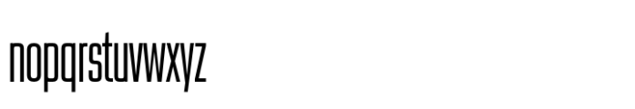 Tighten -Regular Font LOWERCASE