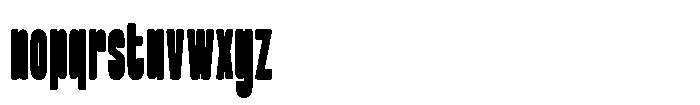 Tighton Regular Font LOWERCASE
