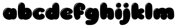 Tijuf Regular Font LOWERCASE