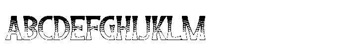 Tiki Tides Texture FONT
